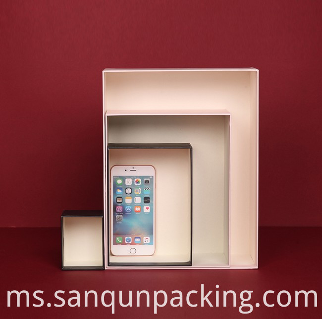 Kotak Kertas Rose Rose Rose Pattern Paper Box